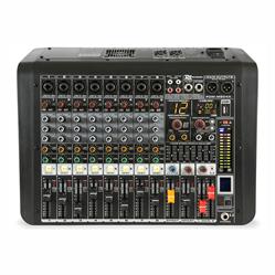 172614 PDM-M804A 8-Channel Music Mixer With Amplifier