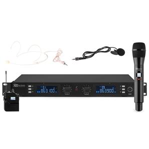 179012 Power Dynamics PD632C Wireless Microphone System