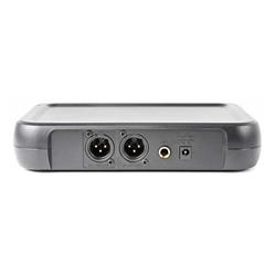 Vonyx WM73C 2-Channel UHF Wireless Microphone System Combi with Handheld, Bodypack and Display