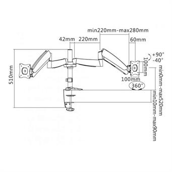 23261 Reflecta Desk Pro 27-1010D