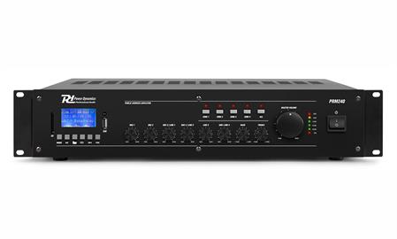 Power Dynamics PRM240 240W/100V Mixer-Amplifier